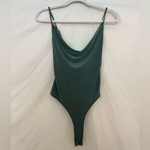 Cowl Neck Tank Bodysuit